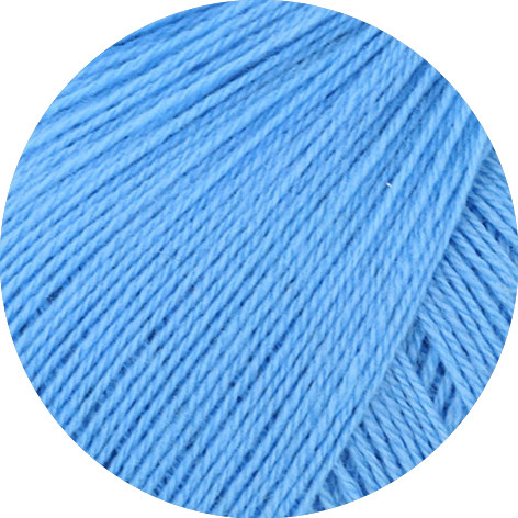 Lana Grossa Cool Wool Lace 048 Azurblau 50g