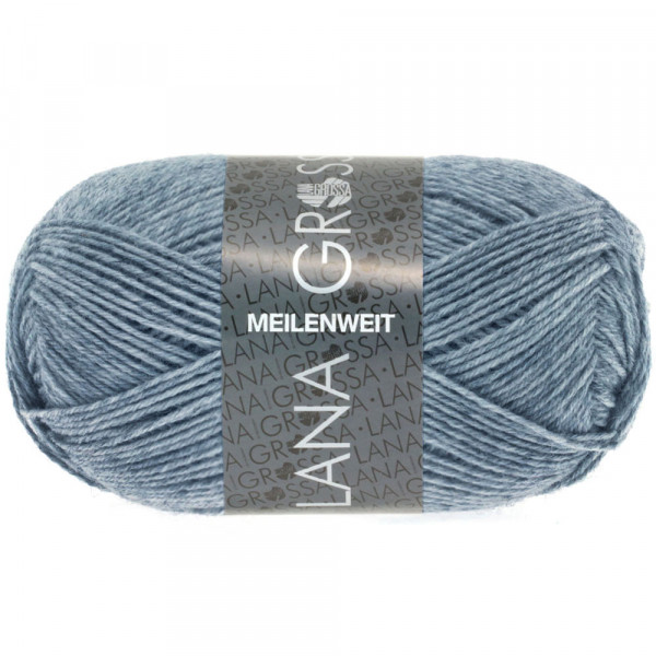 Lana Grossa Meilenweit 50 1302 Helles Jeans 50g