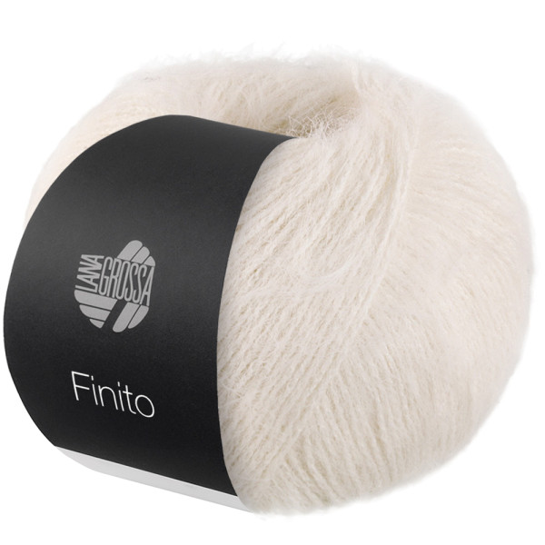 Lana Grossa Finito 001 Weiß 50g
