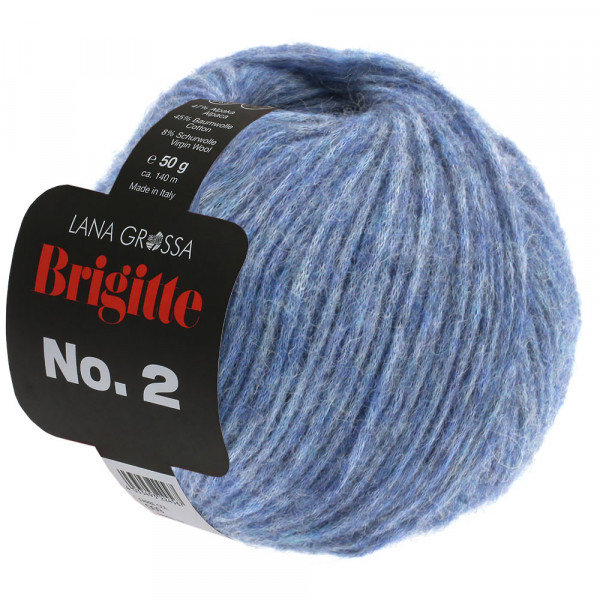 Lana Grossa Brigitte No.2 006 Jeans 50g