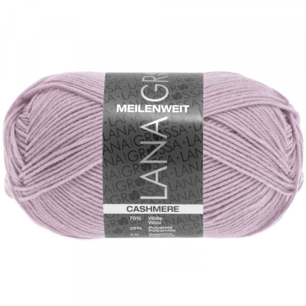 Lana Grossa Meilenweit 50 Cashmere 036 Pastellrosa 50g