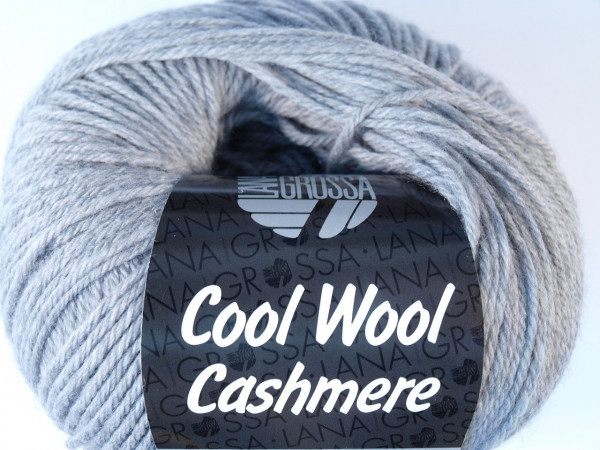 Lana Grossa Cool Wool Cashmere - Hellgrau