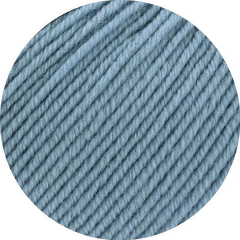 Lana Grossa Cool Wool 2000 2102 Graublau 50g