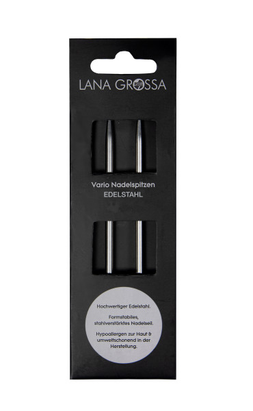 Lana Grossa Nadelspitzen Edelstahl 6.5 mm