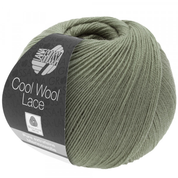 Lana Grossa Cool Wool Lace 007 Khaki 50g