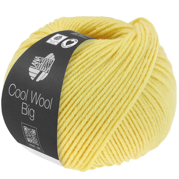 Lana Grossa Cool Wool Big 1028 Grüngelb 50g