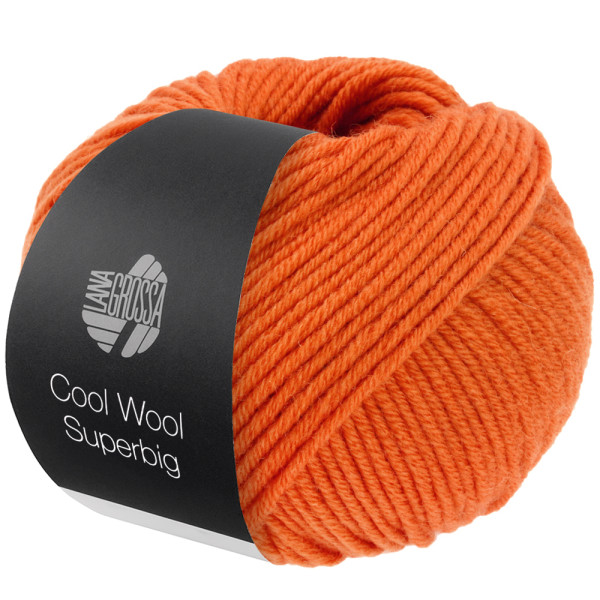 Lana Grossa Cool Wool Superbig 010 Orange 50g
