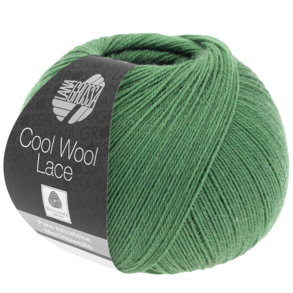 Lana Grossa Cool Wool Lace 039 Resedagrün 50g