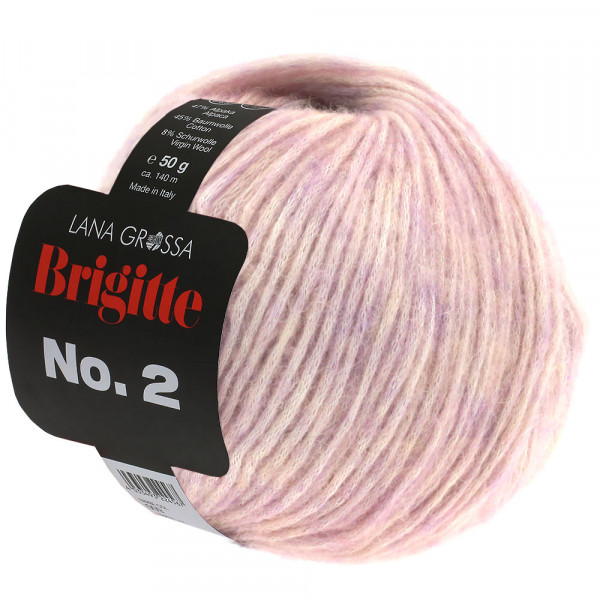 Lana Grossa Brigitte No.2 012 Altrosa 50g