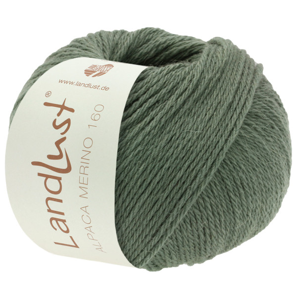 Lana Grossa Landlust Alpaka Merino 160 424 Grün 50g