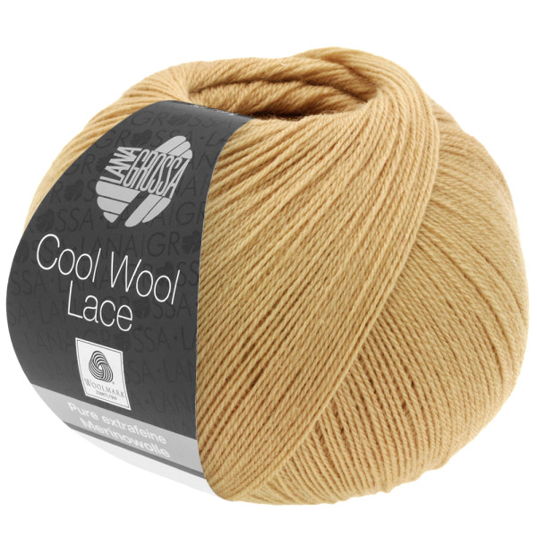 Lana Grossa Cool Wool Lace 040 Camel 50g