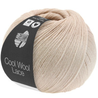 Lana Grossa Cool Wool Lace 056 Perlbeige 50g Lana Grossa Cool Wool Lace 056 Perlbeige 50g