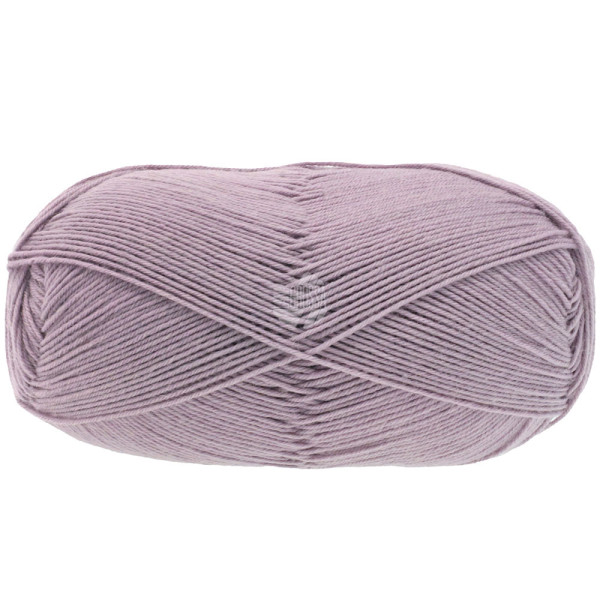 Lana Grossa Meilenweit 100 Merino Extrafein Uni 2433 Mauve 100g