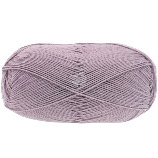 Lana Grossa Meilenweit 100 Merino Extrafein Uni 2433 Mauve 100g