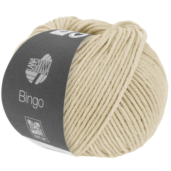 Lana Grossa Bingo Melange 1027 Beige meliert 50g