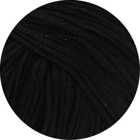 Lana Grossa Linarte 018 Schwarz 50g