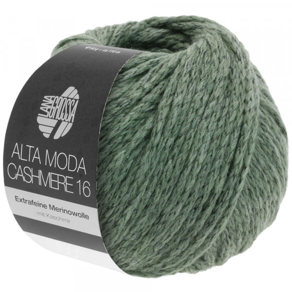 Lana Grossa Alta Moda Cashmere 16 045 Graugrün 50g