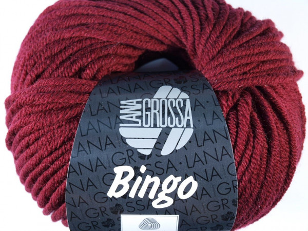 Lana Grossa Bingo 007 Weinrot 50g
