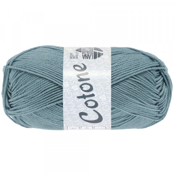 Lana Grossa Cotone 089 Blaugrau 50g