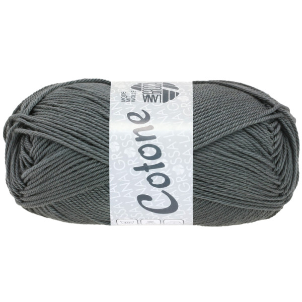 Lana Grossa Cotone 114 Schiefergrau