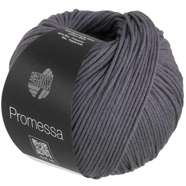 Lana Grossa Promessa 019 Dunkelgrau 50g