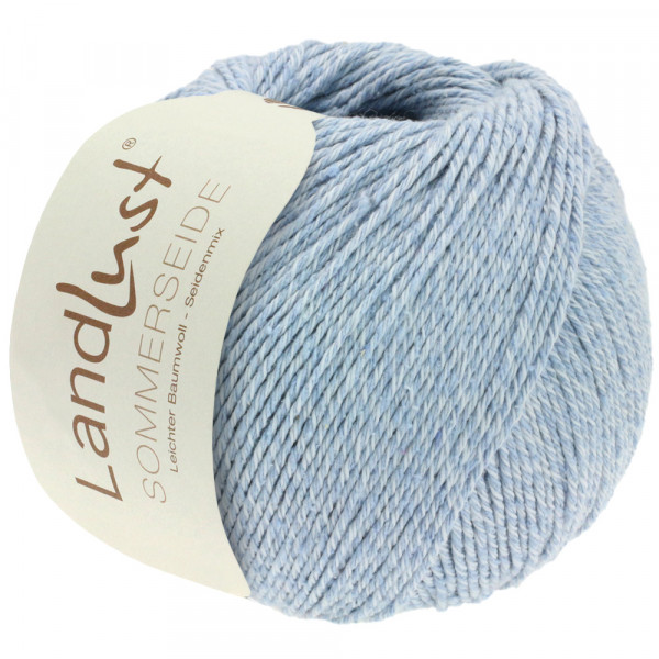 Lana Grossa Landlust Sommerseide 027 Hellblau 50g