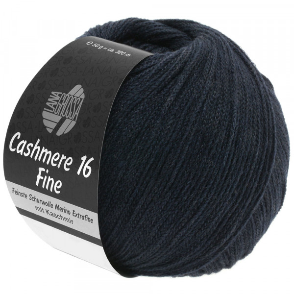 Lana Grossa Cashmere 16 Fine 012 Nachtblau 50g