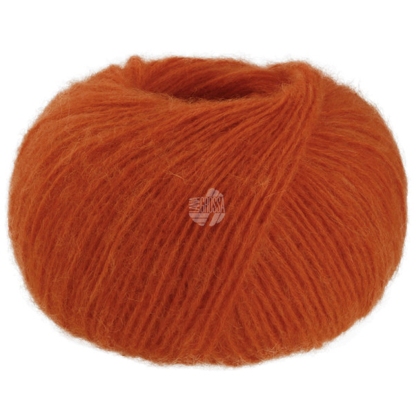 Lana Grossa Nera Nebbia Wolle Farbe 01 Kupferrot