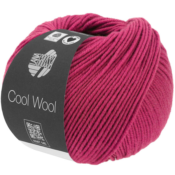 Lana Grossa Cool Wool Melange 1432 Indischrot meliert 50g
