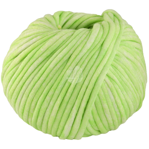 Lana Grossa Gelato Vintage 107 Frühlingsgrün/Weiß 100g