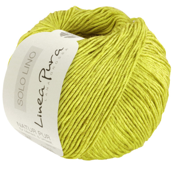 Lana Grossa Solo Lino 071 Limette 50g