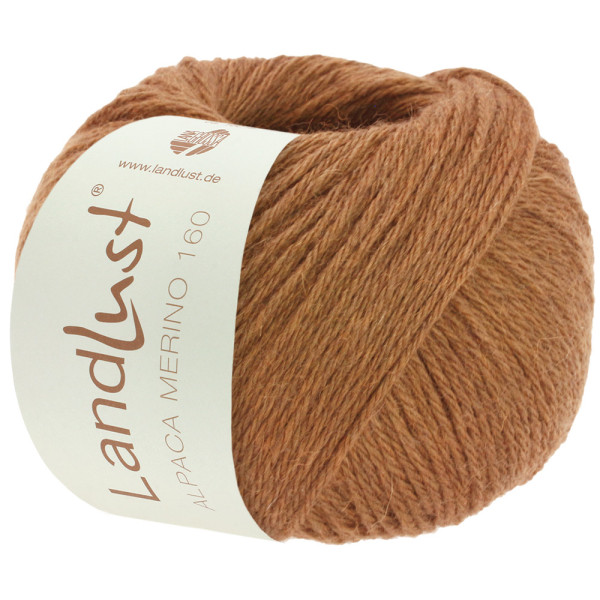 Lana Grossa Landlust Alpaka Merino 160 426 Hellbraun 50g