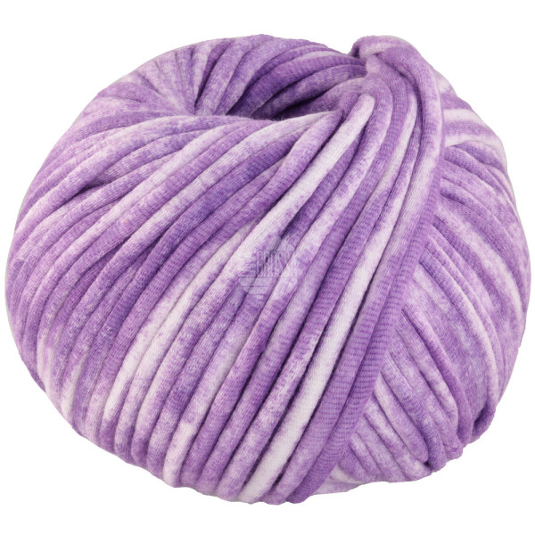 Lana Grossa Gelato Vintage 105 Lila/Weiß 100g