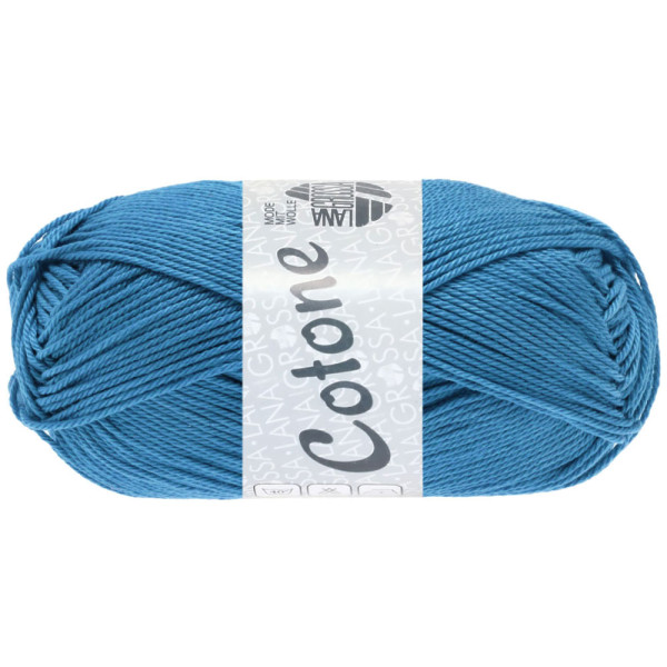 Lana Grossa Cotone 133 Leuchtendblau