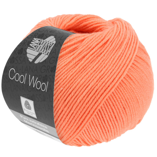Lana Grossa Cool Wool 2000 - Lachsorange