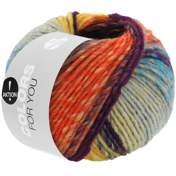 Colors For You 151 | Blaugrau/Gelb/Schwarzblau/Orange/Weinrot/Burgund/Dunkelblau/Nougat