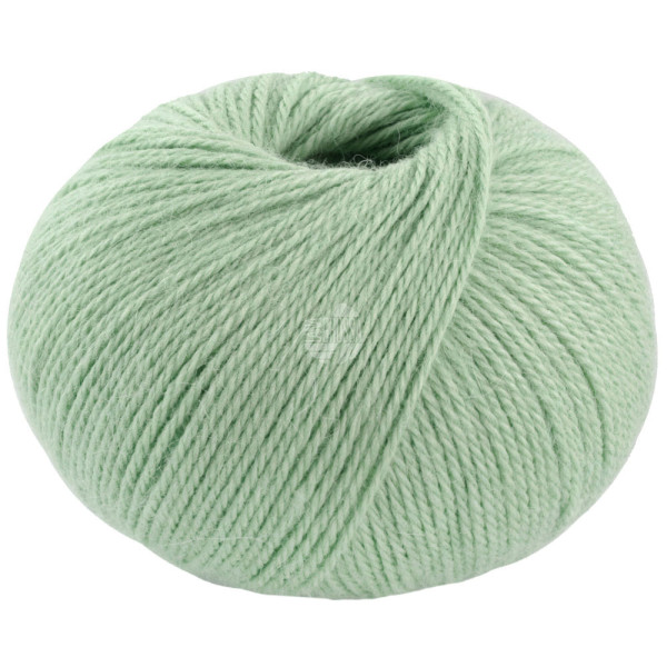 Lana Grossa Natural Lama Fine 120 Mintgrün 50g