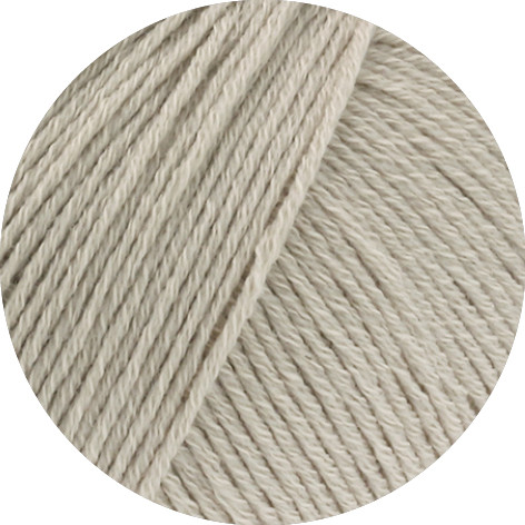 Lana Grossa Cotton Wool 008 Graubeige 50g
