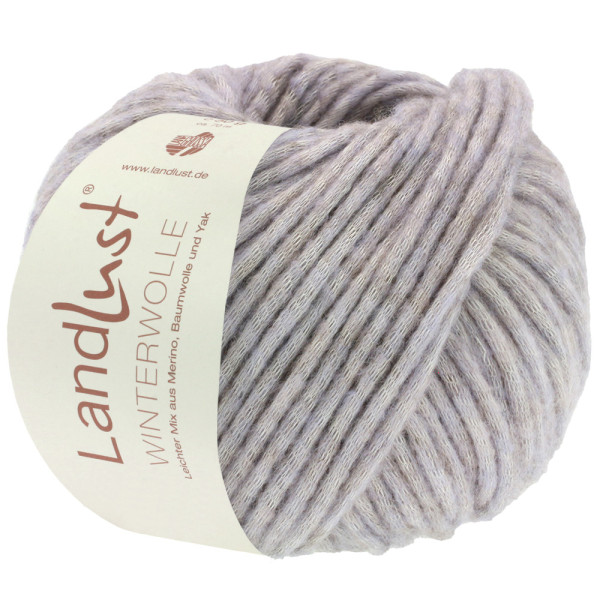 Lana Grossa Landlust Winterwolle 022 Flieder meliert 50g