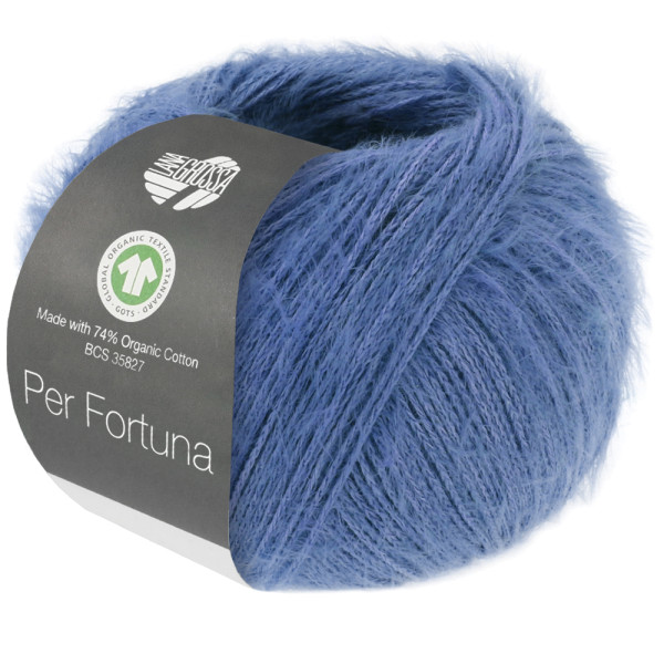 Lana Grossa Per Fortuna Gots 062 Veilchenblau 50g