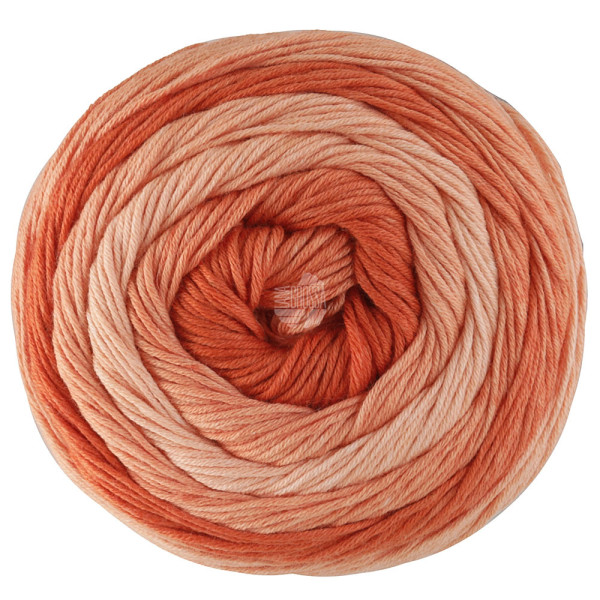 Lana Grossa Gomitolo Tono 1035 Pfirsich/Lachsrosa/Orange
