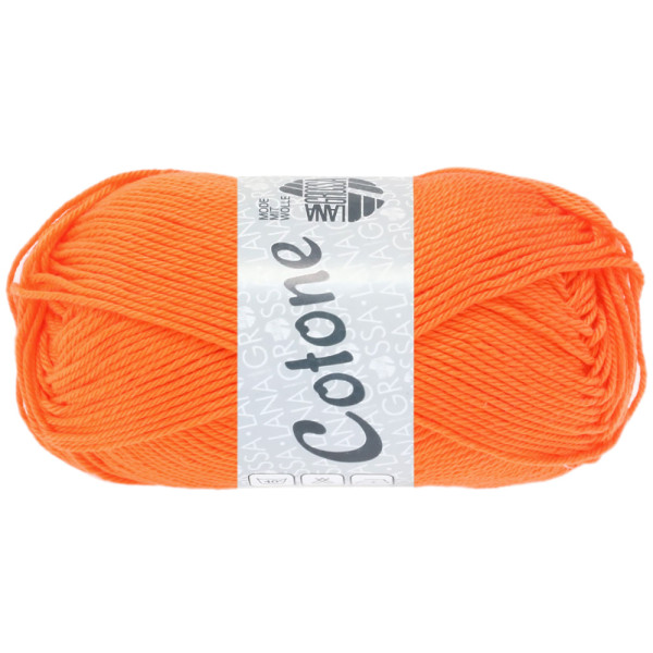 Lana Grossa Cotone Neon 219 Neonorange 50g