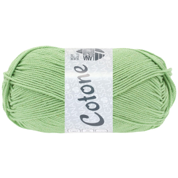 Lana Grossa Cotone 127 Frühlingsgrün 50g