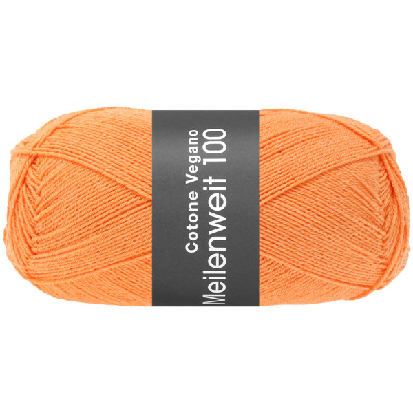 Lana Grossa Meilenweit 100 Cotone Vegano 025 Mango