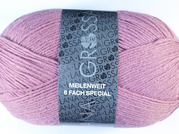 Lana Grossa Meilenweit 6-fach 150 - Altrosa