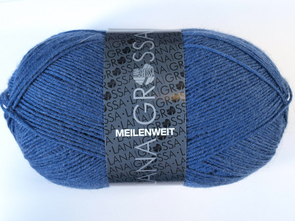 Lana Grossa Meilenweit 100 1342 Jeans 100g