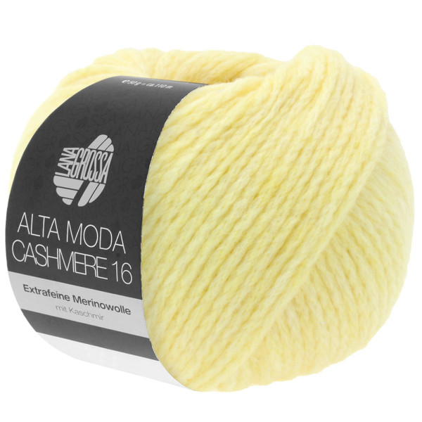 Lana Grossa Alta Moda Cashmere 16 055 Zartgelb