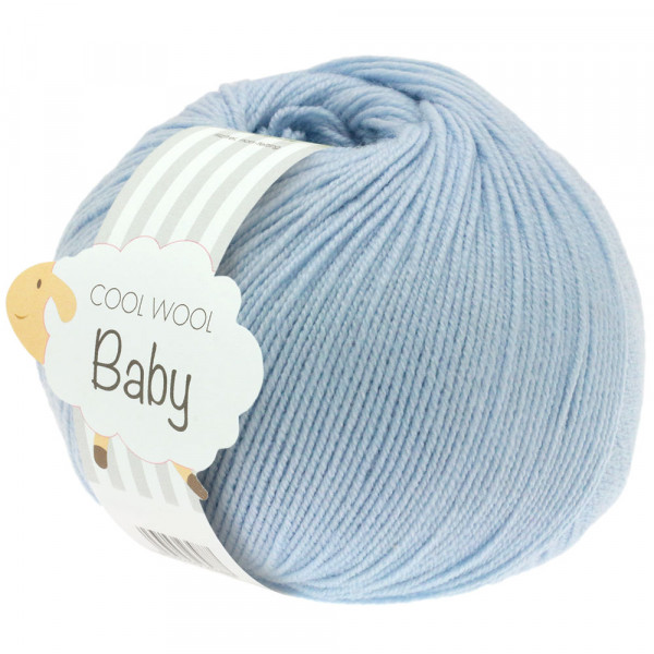 Lana Grossa Cool Wool Baby 208 Hellblau 50g