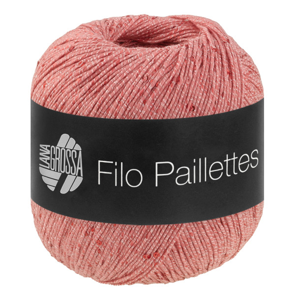 Lana Grossa Filo Pailettes 006 Lachs 50g
