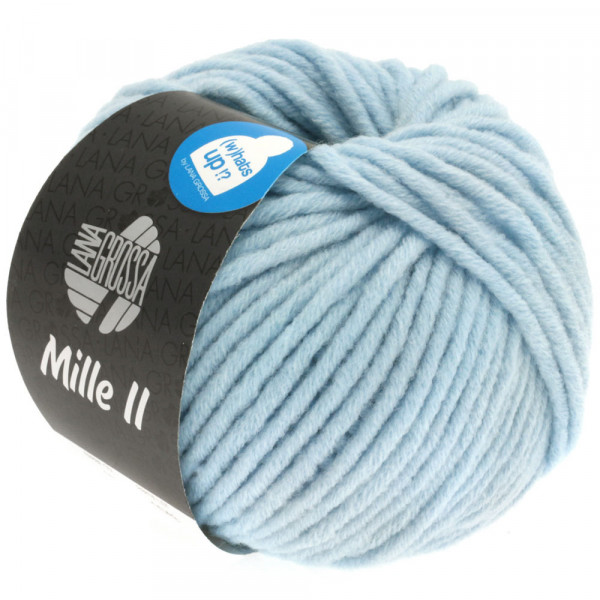 Lana Grossa Mille II 085 Hellblau 50g